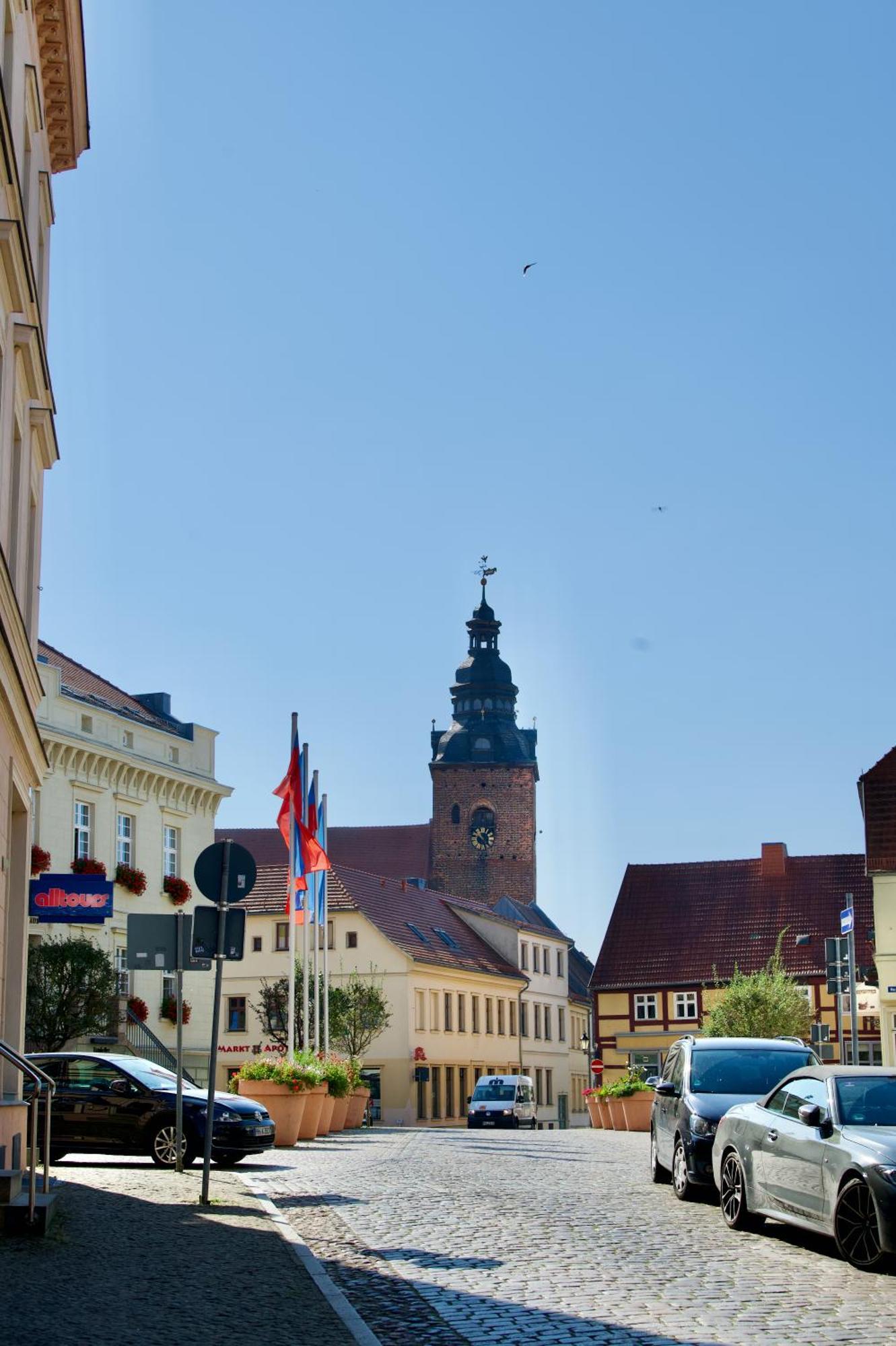 Das Bilderbuchcafe - Ferien - Apartment No 3 - Markt 7 Havelberg Exteriör bild